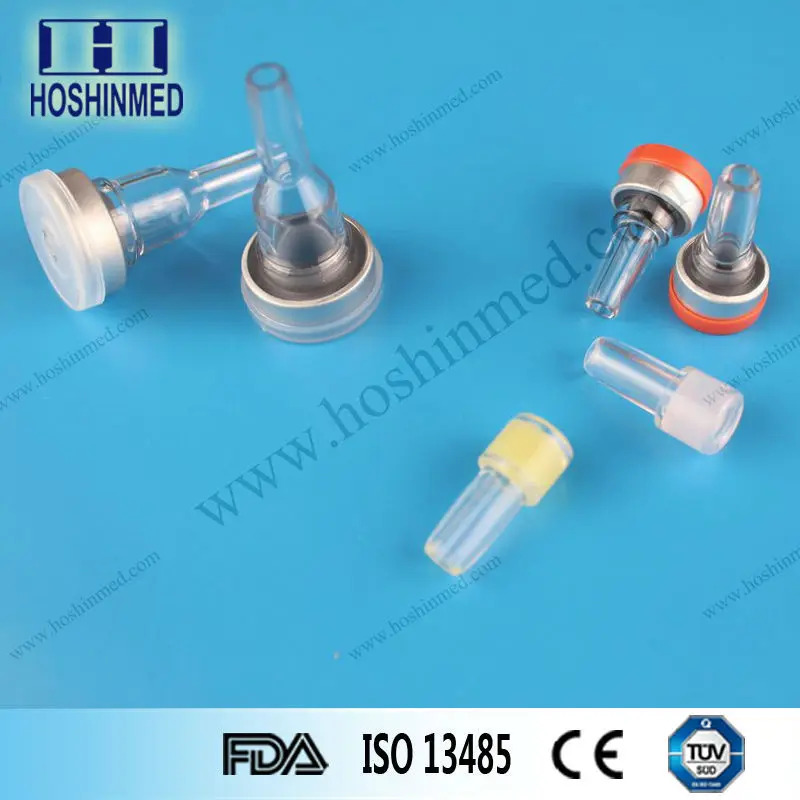 Medical Disposable Flip Off Plug Iv Infusion Bag Stopper For Iv Bag