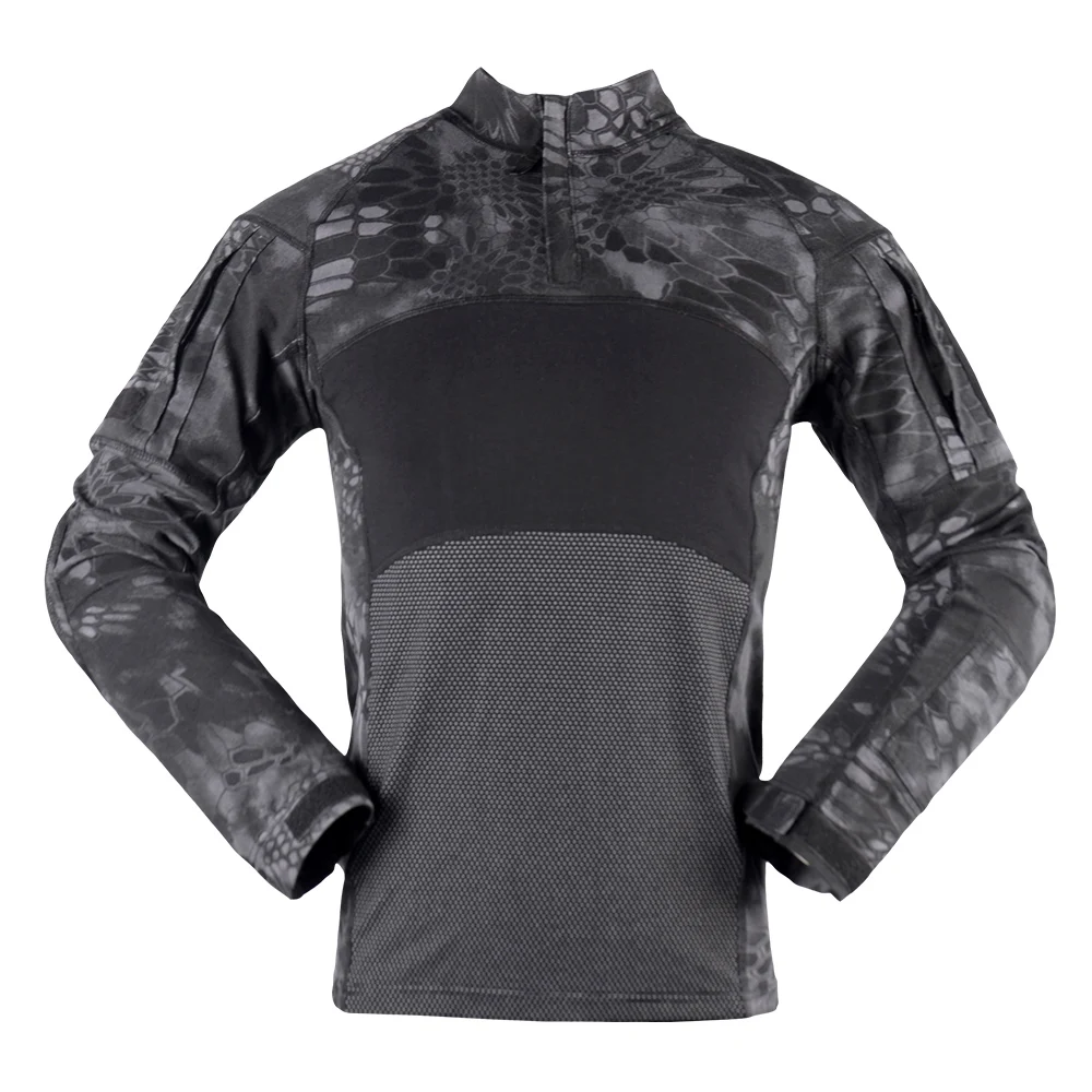 Black Python Tactical Combat Shirt 