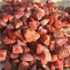 Red Stone Red Rough South Red Agate Tumble Stone Natural Raw Rock Nanjiang Carnelian Minerals Stone For Sale
