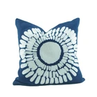 Bright Solid Color Printed Batik Home Decor Cushion Cover