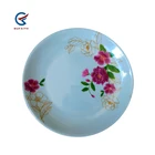 Flower Melamine Melamine Dishes Melamine Wholesale Flower Printed 9" Cheap Melamine Dish Plate
