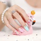 New products Manicure 3d colorful flower nail art stickers, designs pictures for wholesale