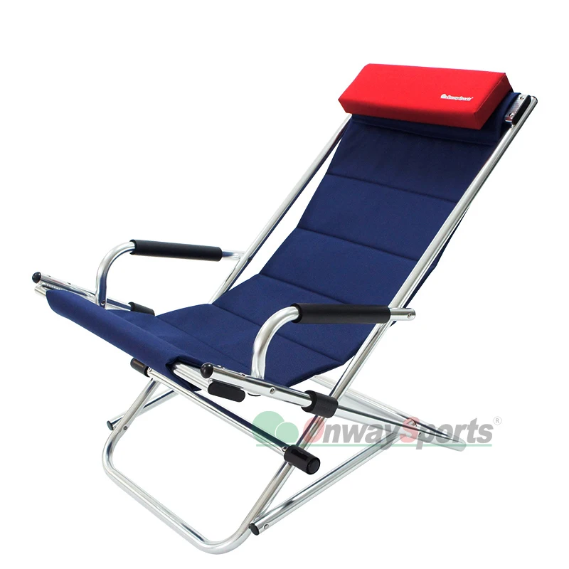 rocking deck chair aluminium