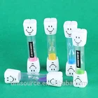 Happy Molar Plastic 2minutes Sand Timer Hourglass