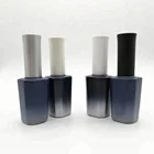 Bottle And Polish Bottle Gradient Spraying Design Gel Polish Bottle With Brush And Cap