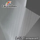 High Quality 1.52x30m Air Free Bubbles Black 3d Carbon Fiber Wrap Foil