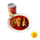 Canned Canned Canned Mackerel African Food Canned Mackerel For Ghana