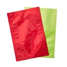 Sachet Sachet Printing Custom Printed 3 Side Sealed Aluminum Foil Laminated Flat Sachet Pouch*