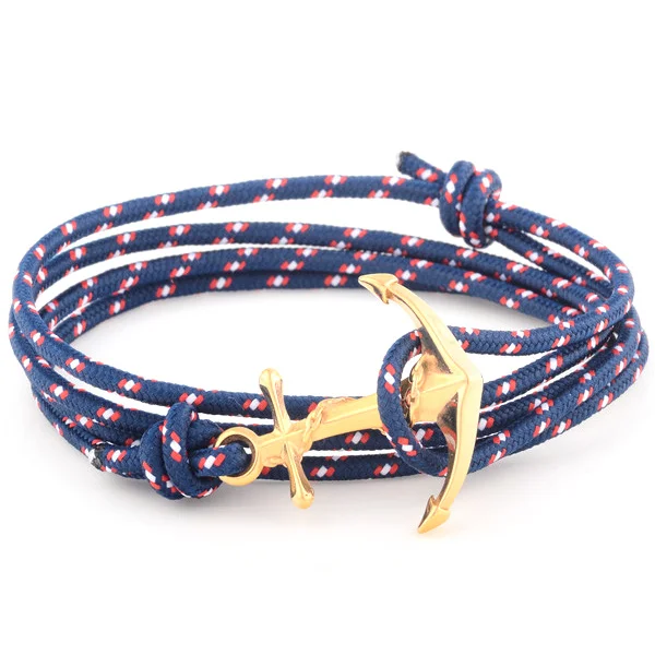 nautical anchor bracelet