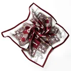 Scarf New Arrival Fashionable Personalized Excellent Silk Bandana Scarf Made Of The 100% Pure Silk