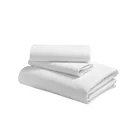 Flat Sheets Hotel Flat Sheet Set King Size 100% Cotton White Hotel Bed Linen Flat Sheets Set
