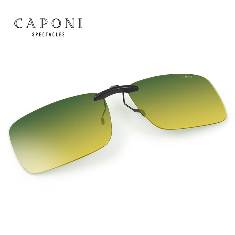 Dooppa Gafas de sol polarizadas con clip para gafas de miop/ía