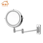 Mirror Hotel Mirrors Round Shape Bathroom Smart Mirror For Hotel Bathroom