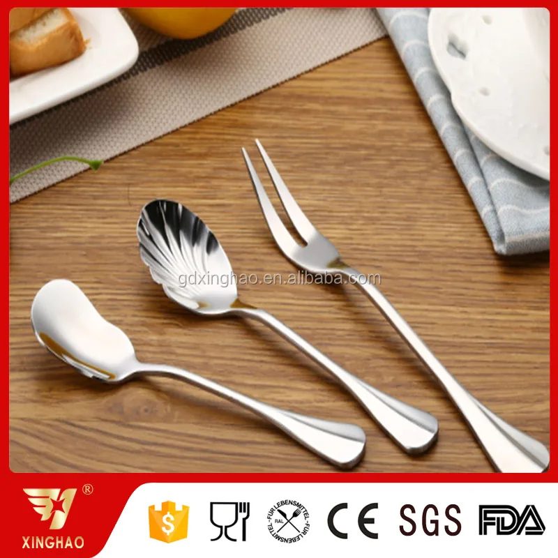 Wide-used Stainless Steel Kitchen Items-Spoon Knife and Fork