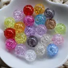 Beads Wholesale Mixed Acrylic Crack Beads Round Loose Spacer Beads Charms 8/10/12/14/16/18/20 Mm