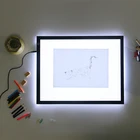 Writing LED Graphic Tablet Writing Painting Light Tracing Board Pad Digital A3 Table LED Drawing Board