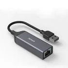 Adapter Ethernet Ethernet Adapter Optical Aluminium Alloy Mini USB To Rj45 Adapter Lan Ethernet To USB Converter
