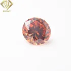 Cz Stone Loose Champagne Big CZ Stone 30mm Large Cubic Zirconia Gemstone