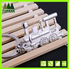 Gift Customized Promotion Gift Locomotive Train Design Shape Metal Keychain