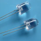 Hole 2 Pin Through Hole RGB Fast Flashing Round LED 5mm/8mm/10mm