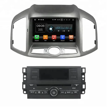 Android 8.0 4GB RAM car dvd support carplay NXP6686 radio IPS screen steering wheel control car video and audio for Capativa