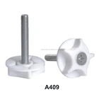 Base Adjustable Feet White Pentagram Base Adjustable Feet With Phillips Screws