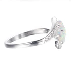 Opal Ring Rings Opal Rings Free Sample Turkish Wedding 999 Silver Opal Ring