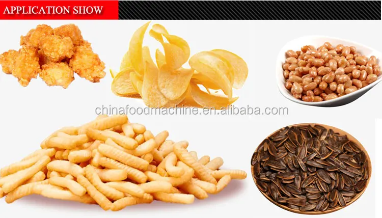 Automatic Potato Chips Mixing Machine Snack Food Drum Roller Flavoring Machine Seasoning Processing Machines supplier