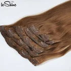 Hair Extension New Products Double Drawn Crochet Braids Clip In Human Hair Extension