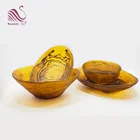2019 Wholesale Antique Hot Selling Dinnerware Set Polyresin Restaurant Plate Buffet Dish Set