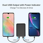 Portable Corpor Slim Mini Portable Pocket 5000mah Power Bank For Corpor Gift