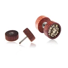 Skull Stud Earrings Earring Men Round Skull Korean Ear Stud Wholesale Wood Earring For Men