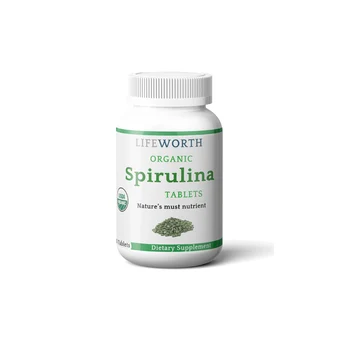 Lifeworth spirulina tablets organic