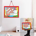Decorative Calendar Activity Behavior Reward Schedule Record Board For Wall Color Magnetic Star Chore Chart
