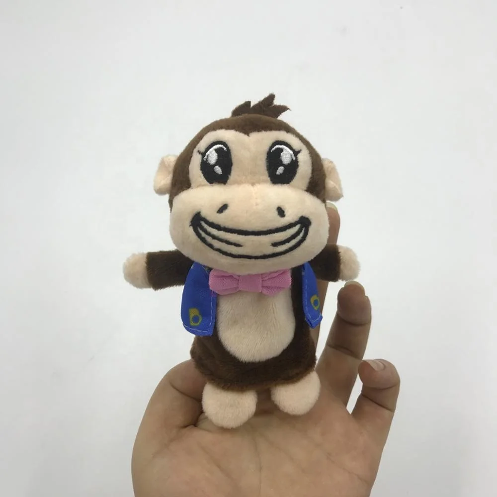 stuffed finger monkey