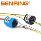 Ring U Slip Ring Through Bore Slip Ring 12 Circuits/wires Contact With Mini Hole Size 5mm With Flange U Type