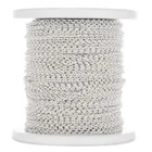 Sterling Silver Chain Silversilver Silver 925 Chain 2.2mm 925 Sterling Silver Rolo Chain Per Meter