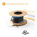 Heating Electric Warmcable Electric Heating Trace Cable 240V 3W/ft 9.84W/m 3.2-4.2mm