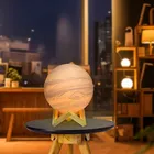 Popular Gift Rechargeable Touch Sensor Lunar Light 3D Printing Planets Jupiter Lamp 18cm