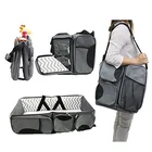Bag Baby Diaper Traveling Sleeper Shoulder Mummy Bag Baby Diaper Bag With Changing Pad