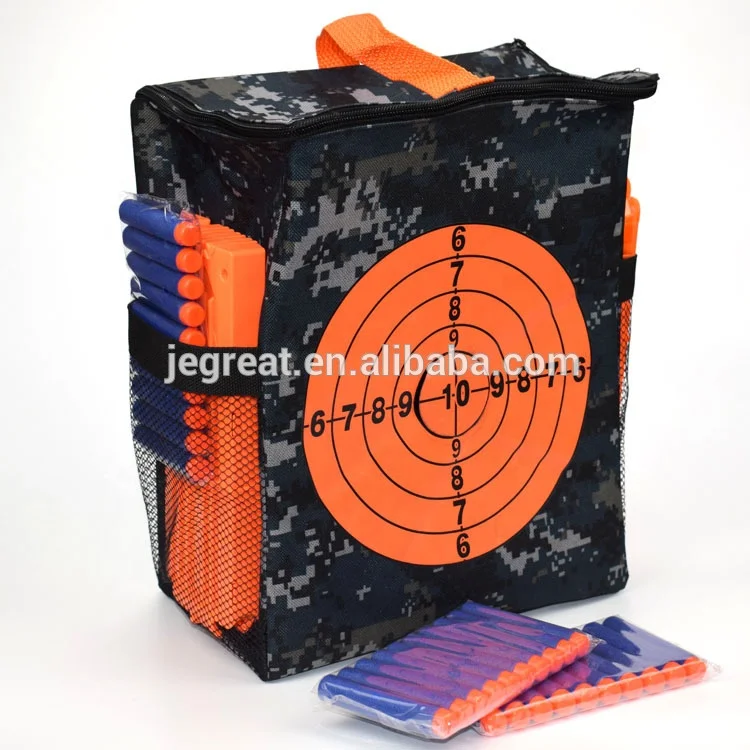 Target Pouch Darts Bullet Storage Equipment Bag For Kids Toy Gun 
