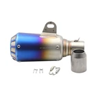 Exhaust System Wholesale Universal Motorcycle Muffler Flexible Exhaust System Muffler Pipe Exhaust