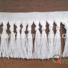 Fringe With Tassels Cotton Tassel Fringe Cotton Fringe With Tassels Knotted For Carpet