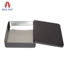 Tin Box Custom Tin Box Embossing Embossing Tin Box Square Tin Can Custom Tin Boxes For Cookies