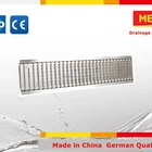 Plate Trench Drains With Stainless Steel Cover Plate Steel Grating