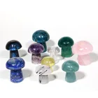 Labradorite Natural Labradorite Mushroom Carved For Gifts Crystal Crafts