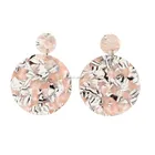 Earrings Resin Earrings Top Selling Jewelry Customized Tortoise Shell Acetate Earrings Acrylic Jewelry Resin Earrings