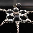 Key Credit Guarantee Wholesale Blank Rectangle Crystal Key Ring With Led Light