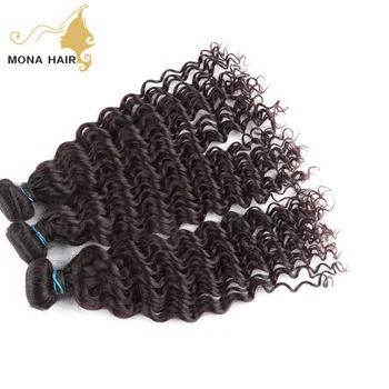 Top grade real human hair factory price curly style best for black women hair wick raw virgin hair wholesale