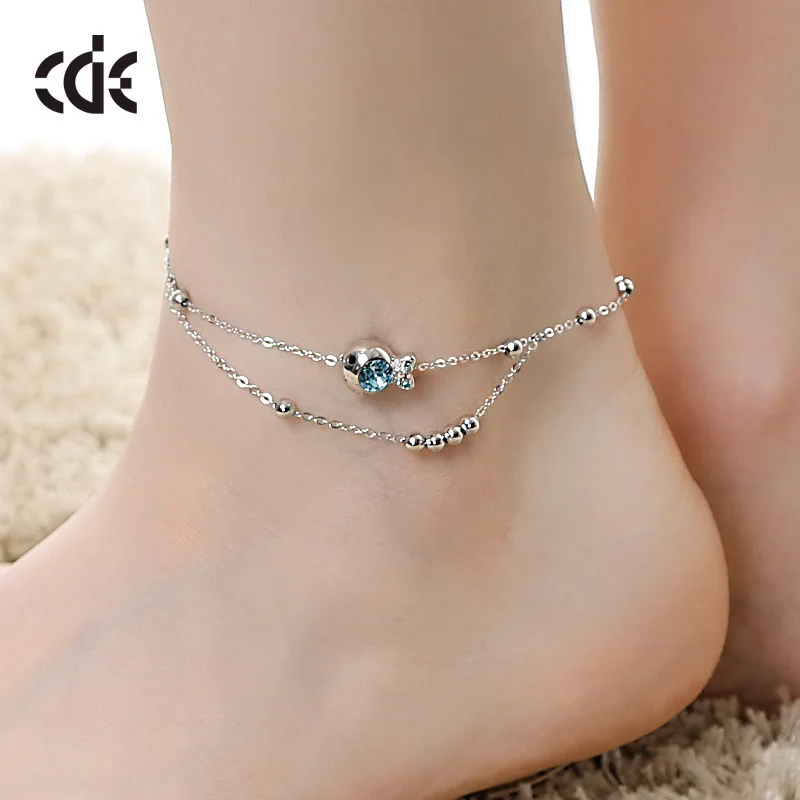 Foot Jewelry Barefoot Sandals Anklet Fish Fancy Bells Anklet Feet For Girl